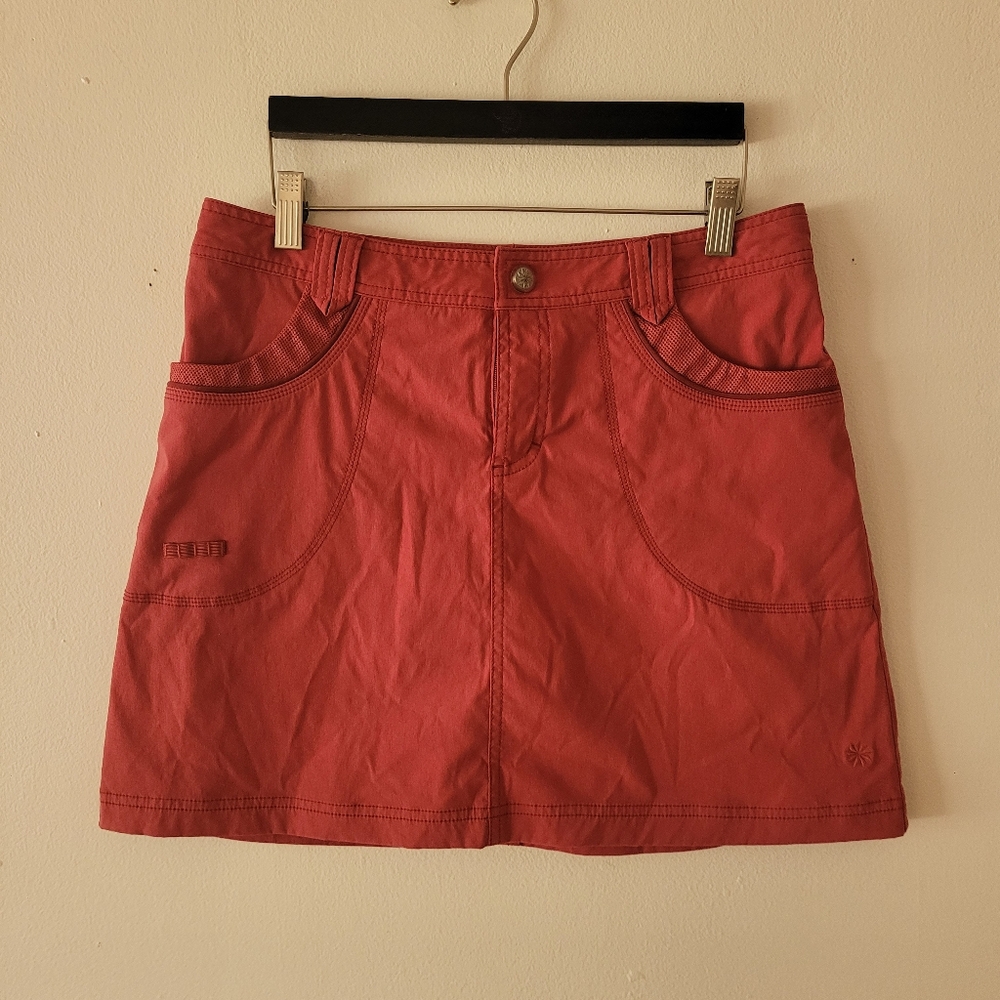 Athleta Golf Athletic Skort Skirt Size 6‎ Pink Pockets